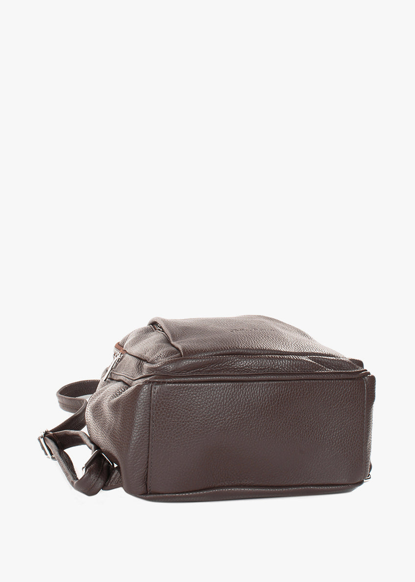 Mochila de piel italiana Marrón 1619-06-32