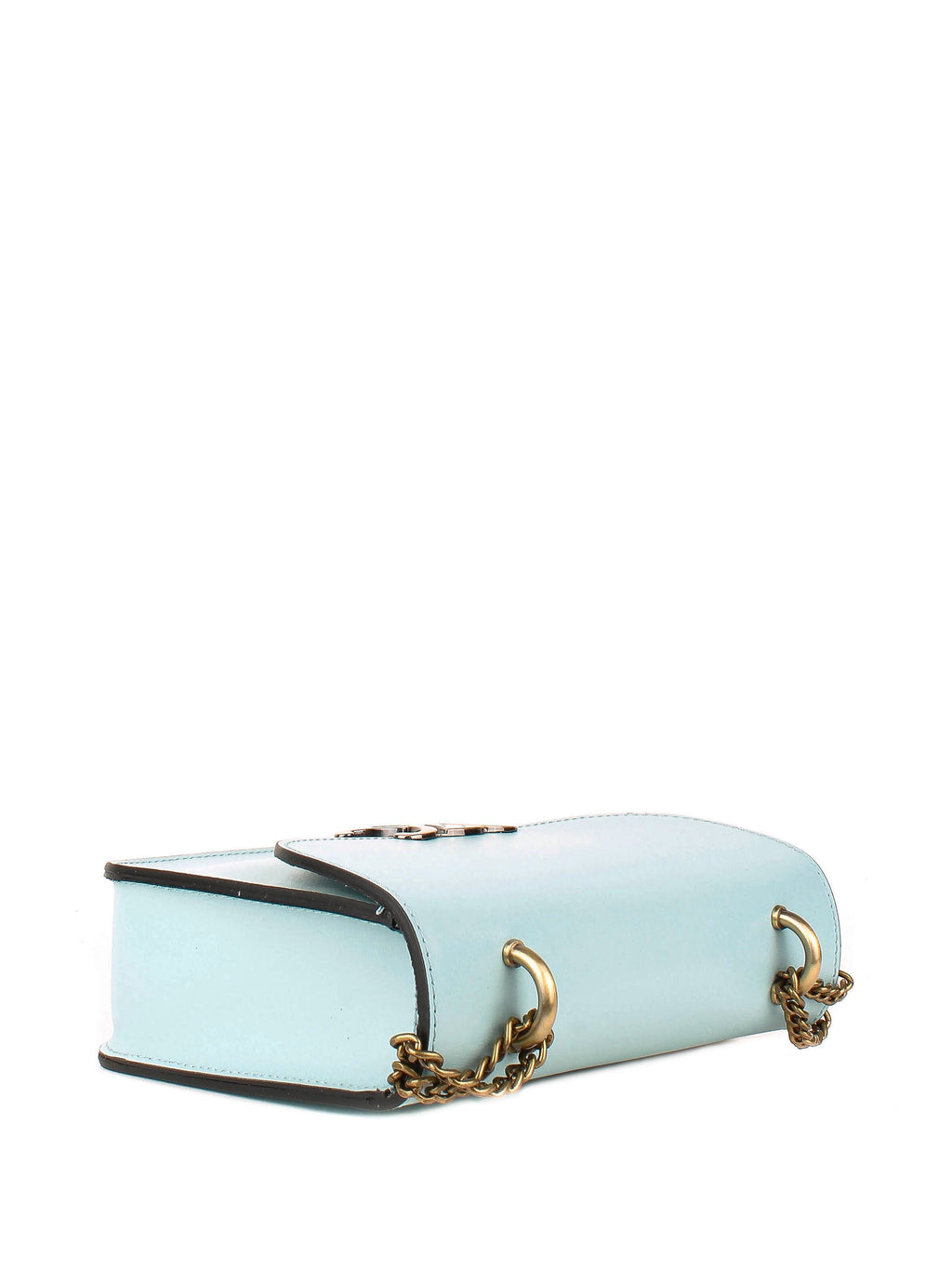 Bandolera de piel italiana Блакитний 4423-17-33