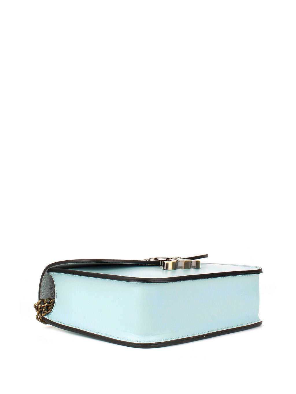 Bandolera de piel italiana Блакитний 4423-17-33