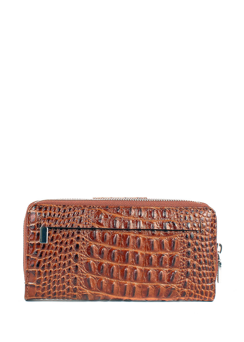 Cartera de piel italiana Rojo 1119-650