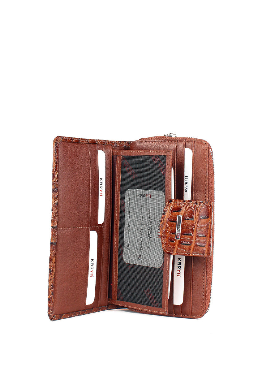 Cartera de piel italiana Rojo 1119-650