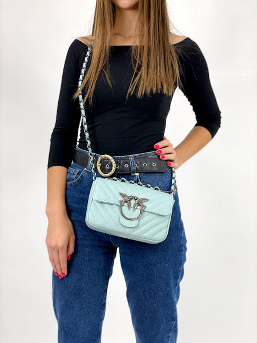 Bandolera SONORE Turquesa