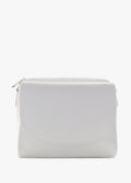 Bandolera de piel italiana Blanco 1185-16-32