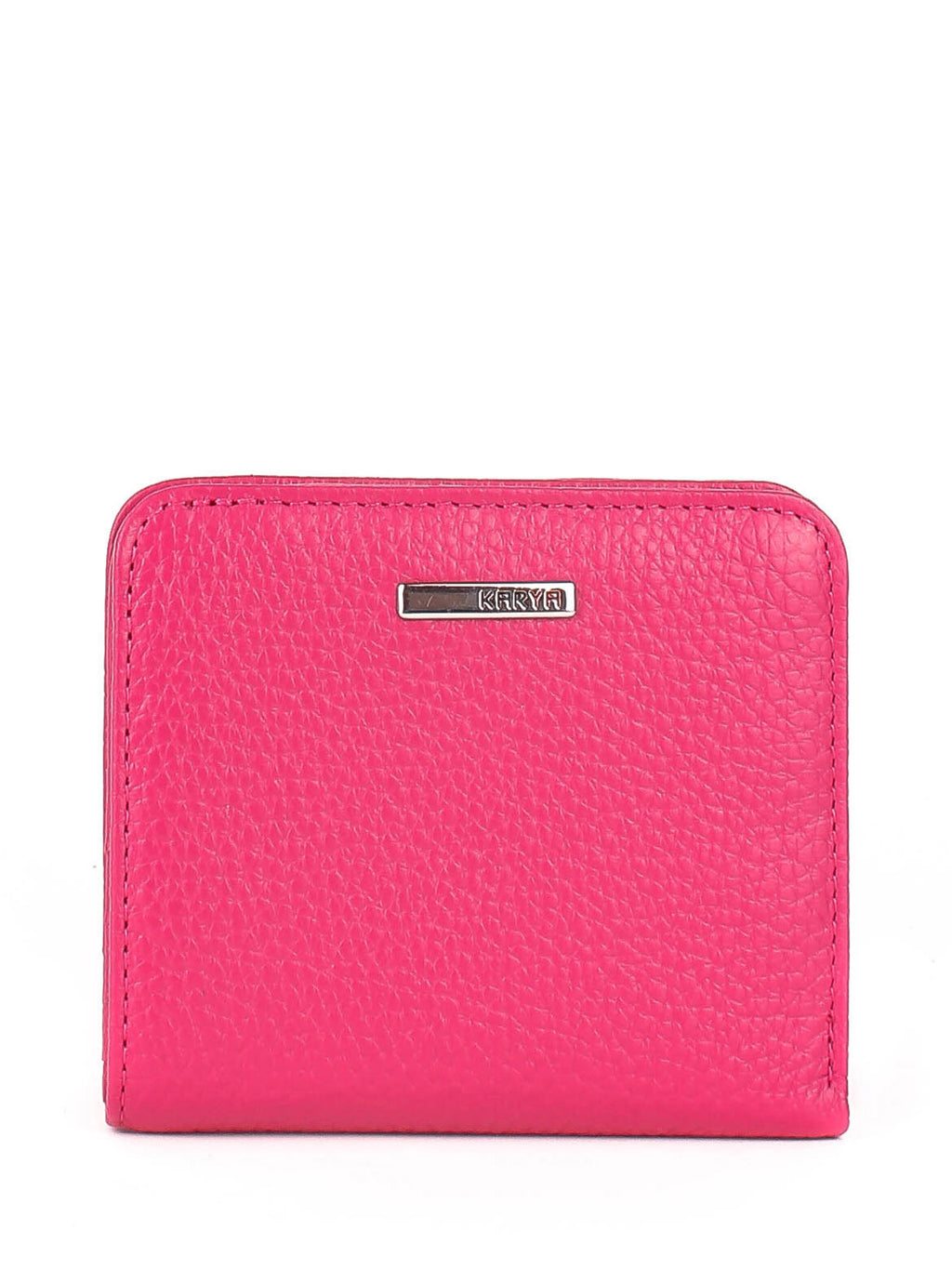 Cartera de piel italiana Rosa 1208-244