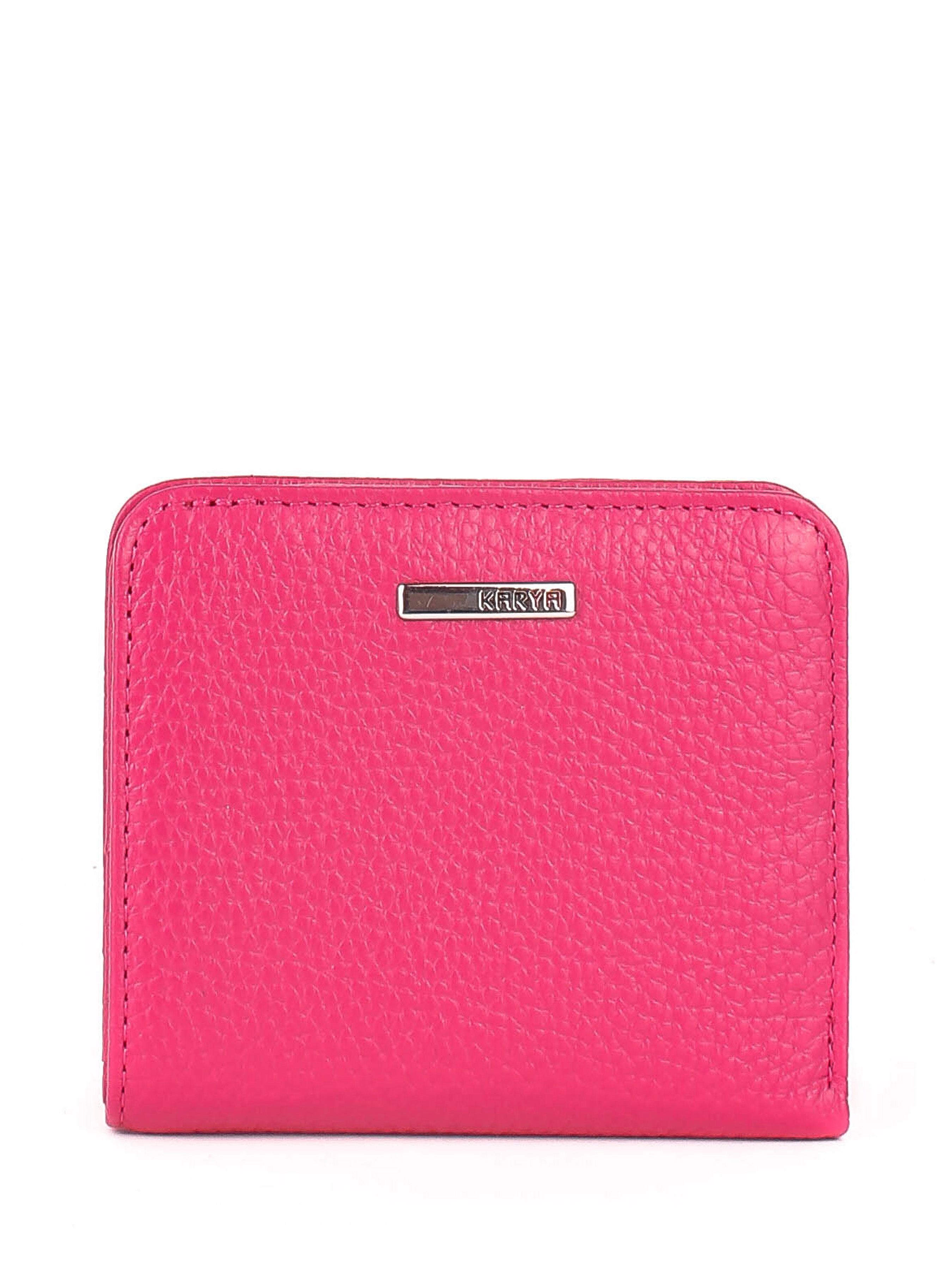 Cartera de piel italiana Rosa 1208-244