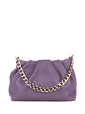 Bandolera de piel italiana Morado 7608-14-32