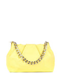 Bandolera de piel italiana Amarillo 7608-15-32