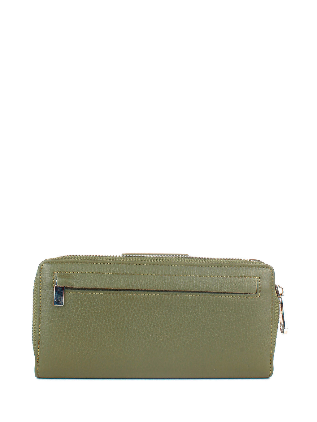 Cartera de piel italiana Verde 1119-084