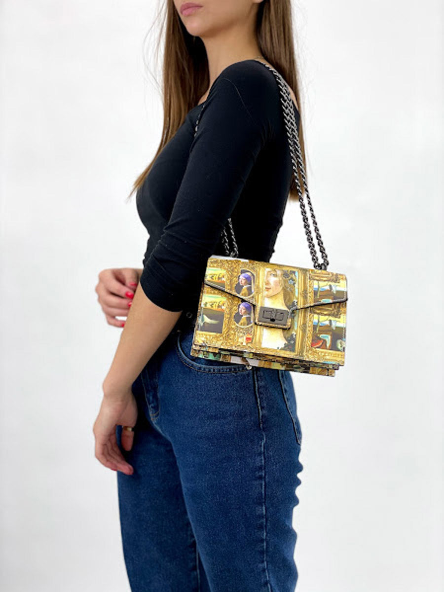 Bandolera NOTA Amarillo