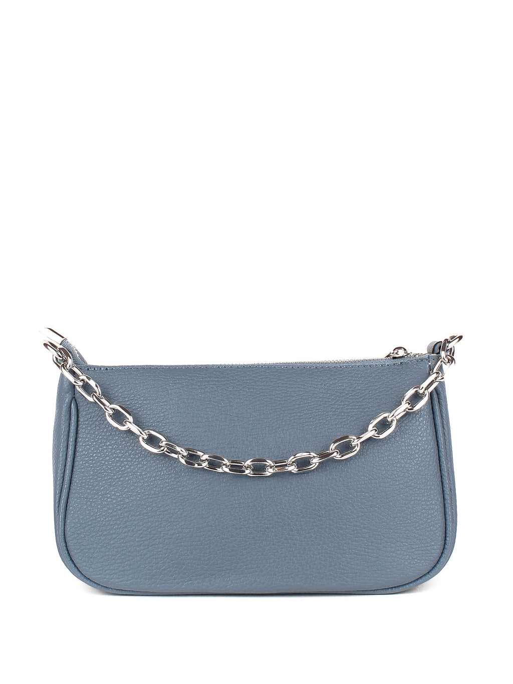 Bandolera de piel italiana Темно блакитний 4277-97-32