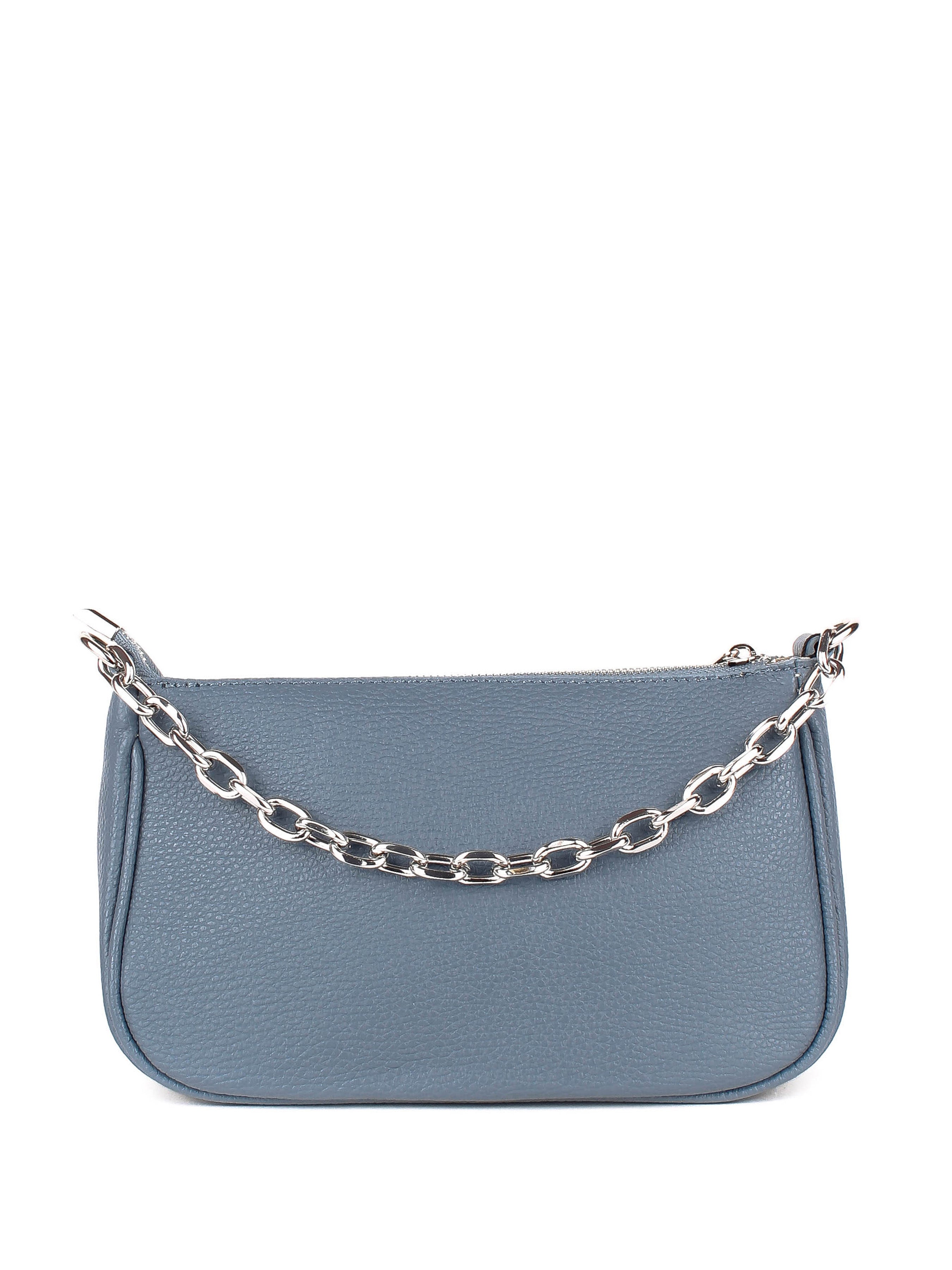 Bandolera de piel italiana Темно блакитний 4277-97-32