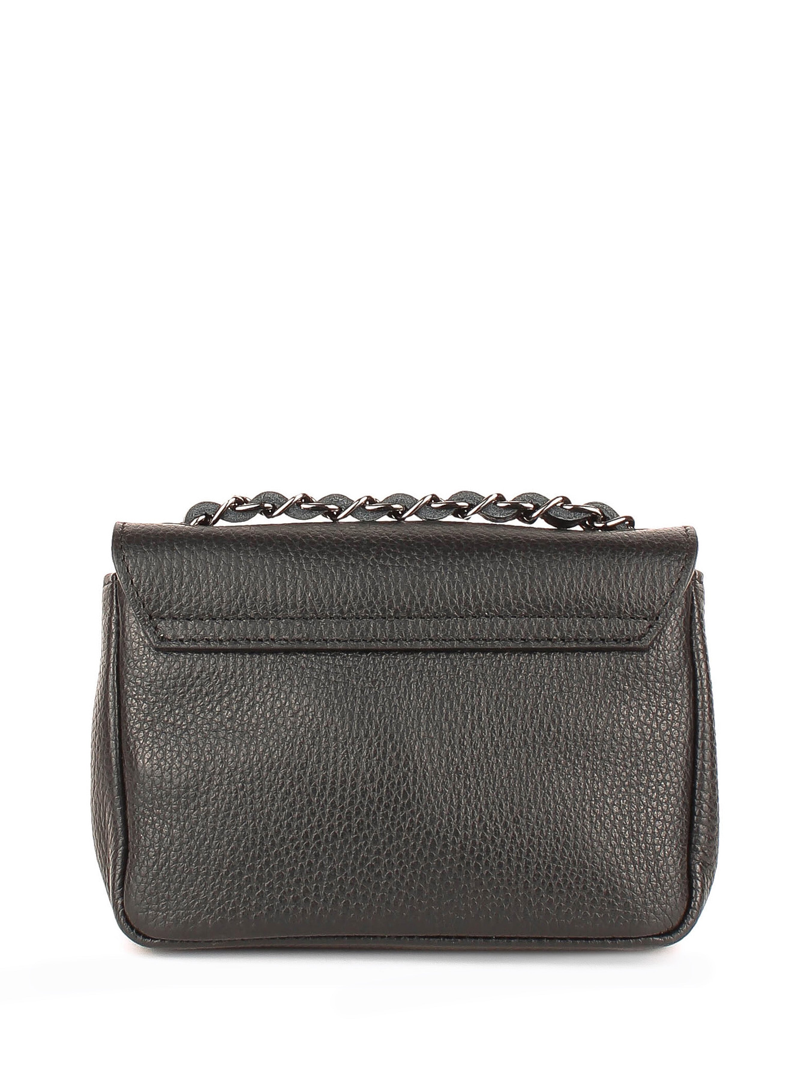 Bandolera de piel italiana Negro 8895-05-32