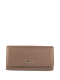Cartera de piel italiana Gris 1198-51