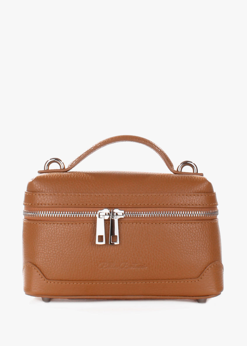 Bandolera de piel italiana Rojo 6344-45-32