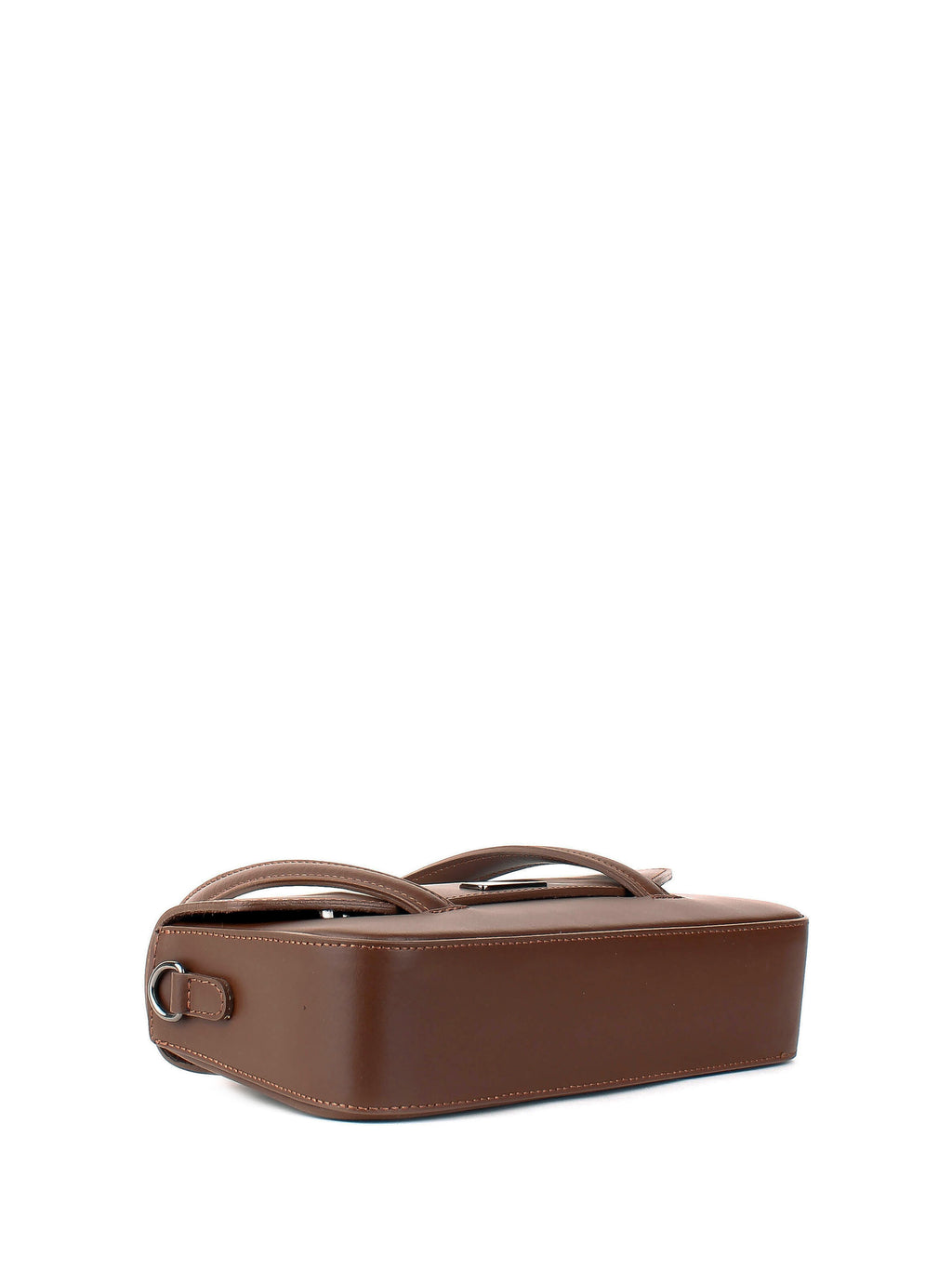 Bolso de mano de piel italiana Marrón 3663-06-31