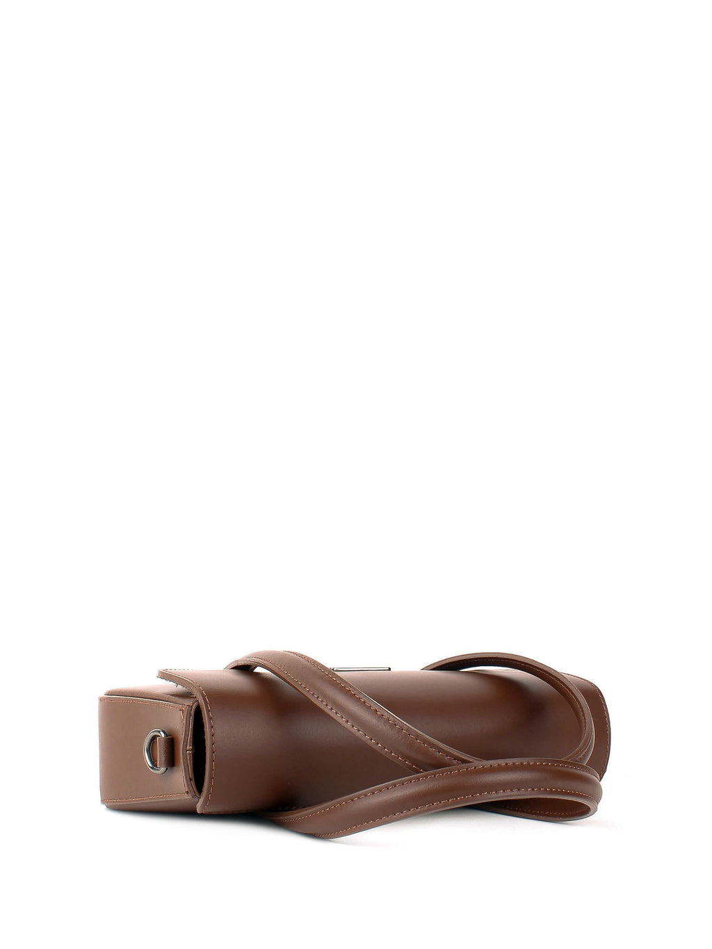 Bolso de mano de piel italiana Marrón 3663-06-31