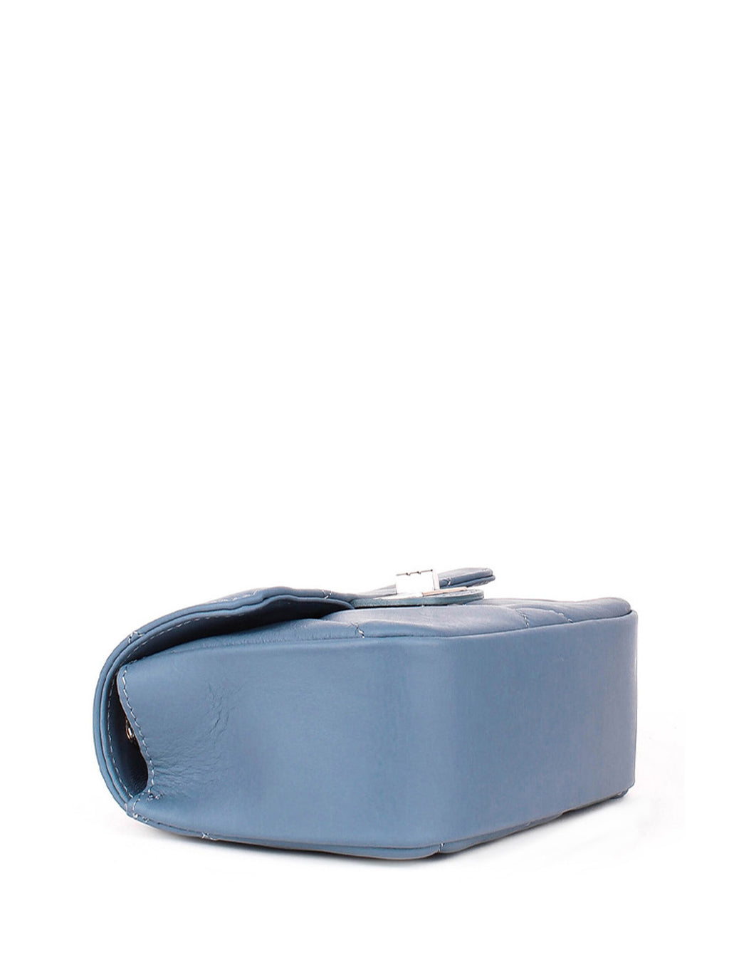 Bandolera de piel italiana Темно блакитний 1293-97-37