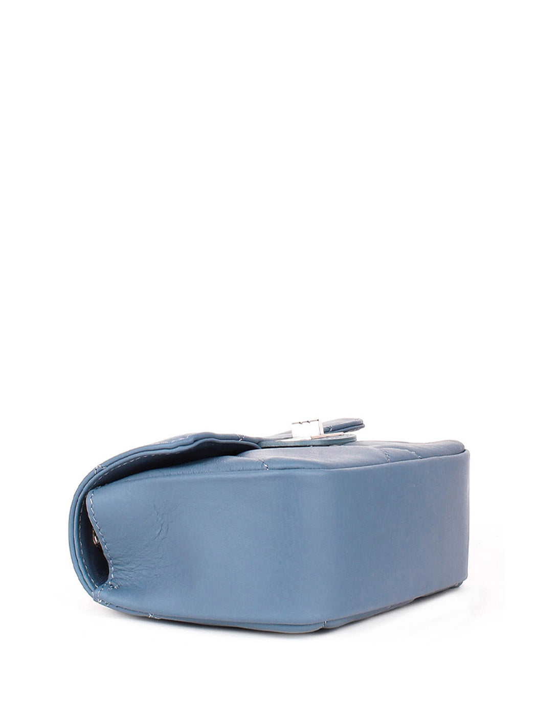 Bandolera de piel italiana Темно блакитний 1293-97-37