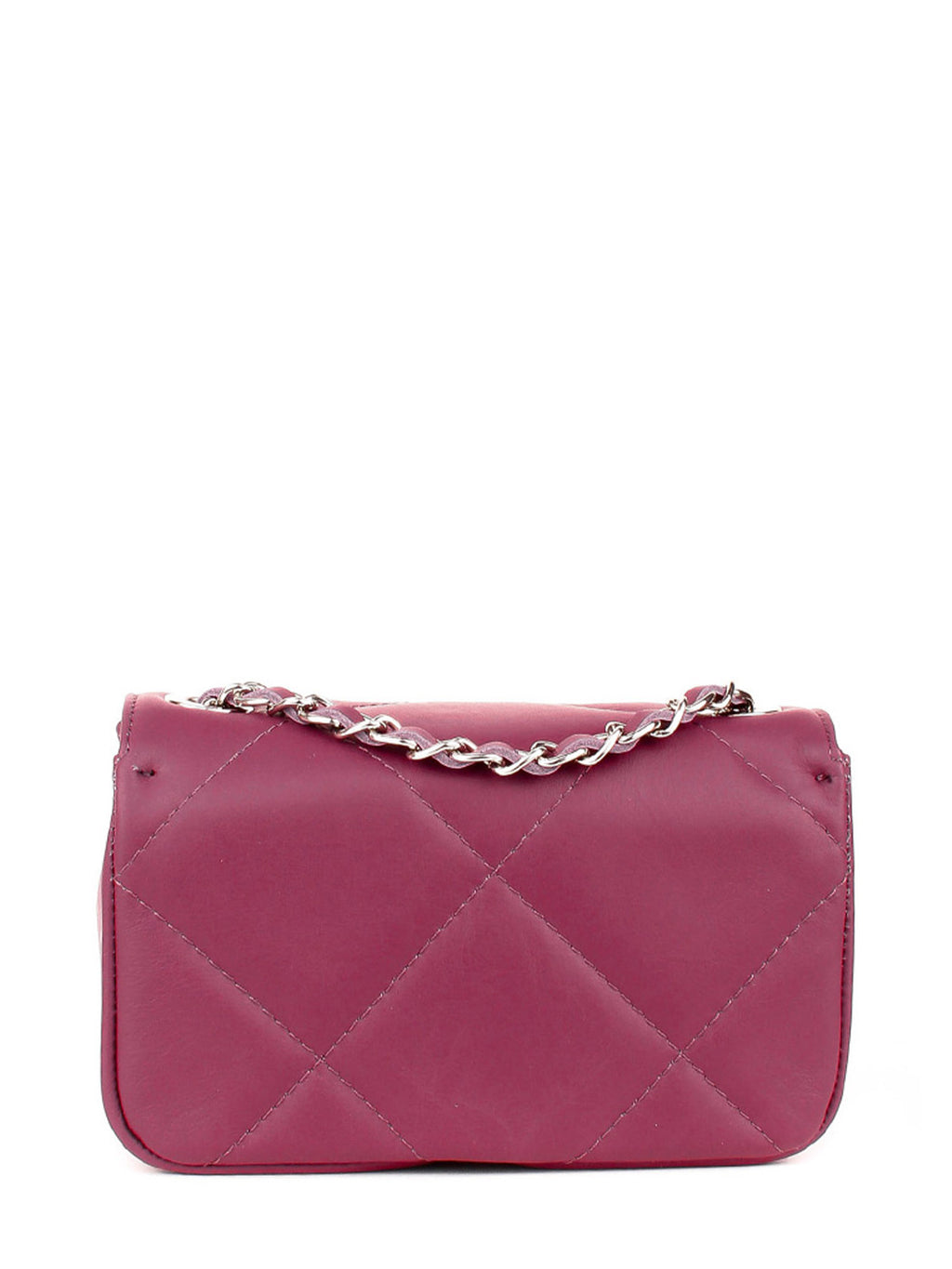 Bandolera de piel italiana Borgoña 1293-103-37