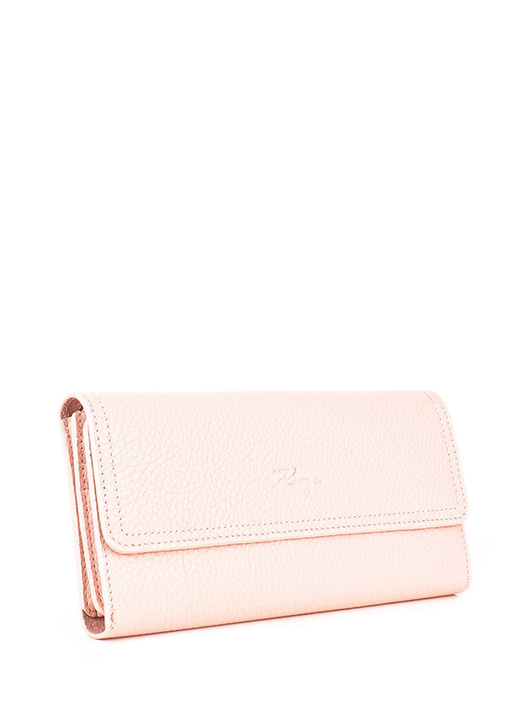 Cartera de piel italiana Polvoriento 1179-027