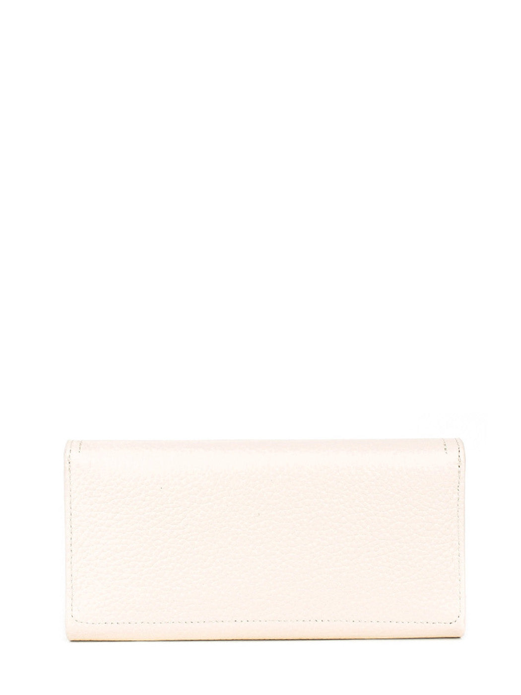 Cartera de piel italiana Beige 1179-13