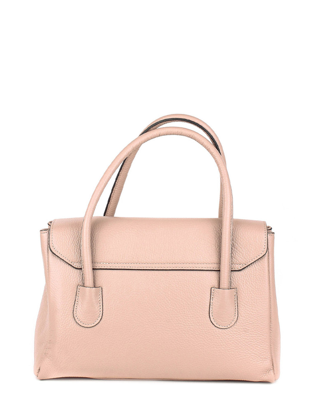 Bolso de mano de piel italiana Gris 8136-52-32