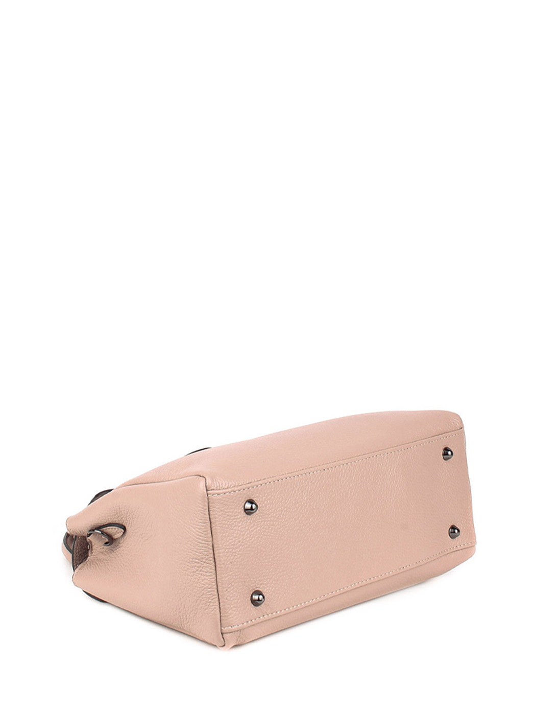 Bolso de mano de piel italiana Gris 8136-52-32