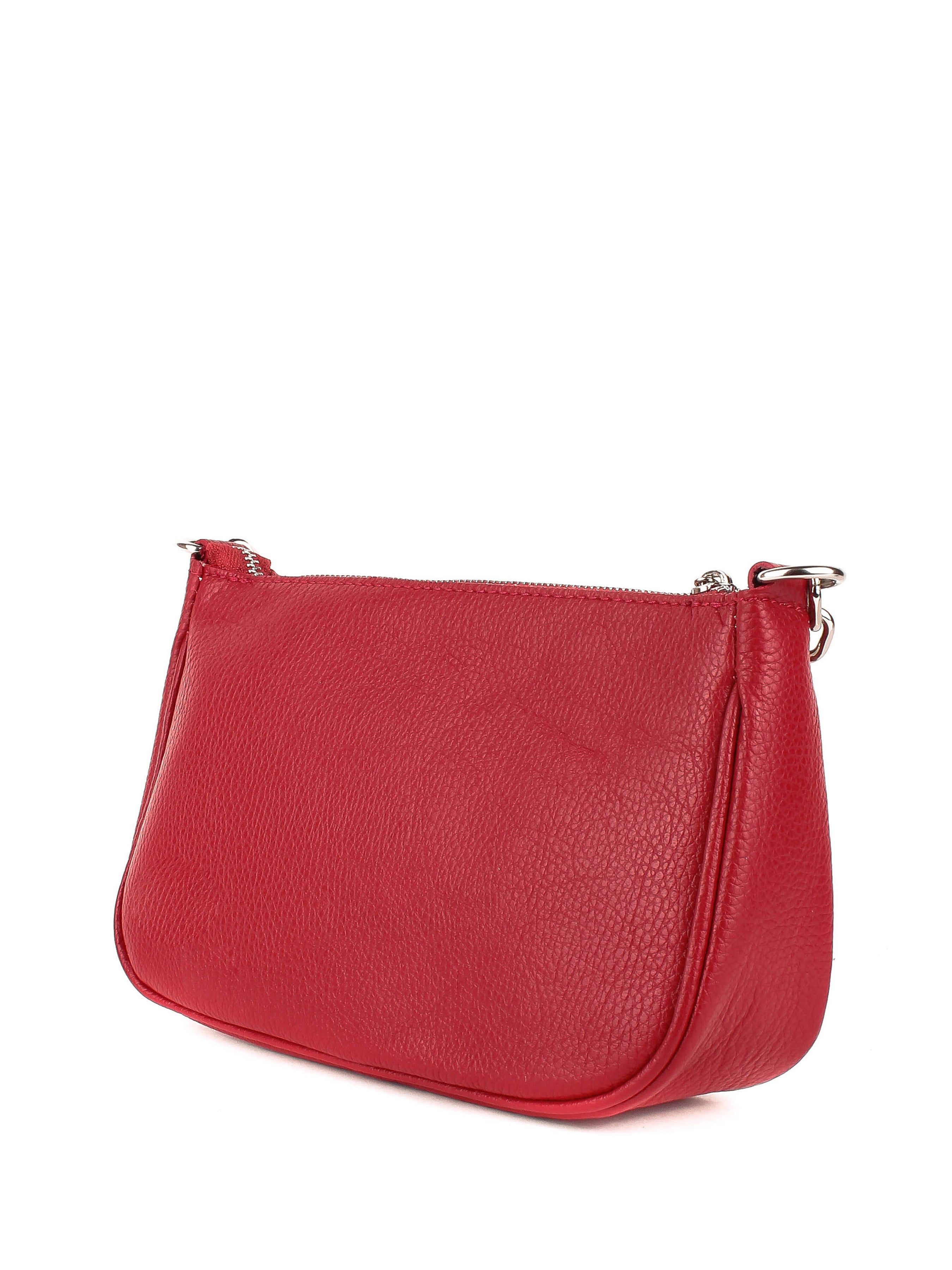 Bandolera de piel italiana Burgoña 4277-12-32