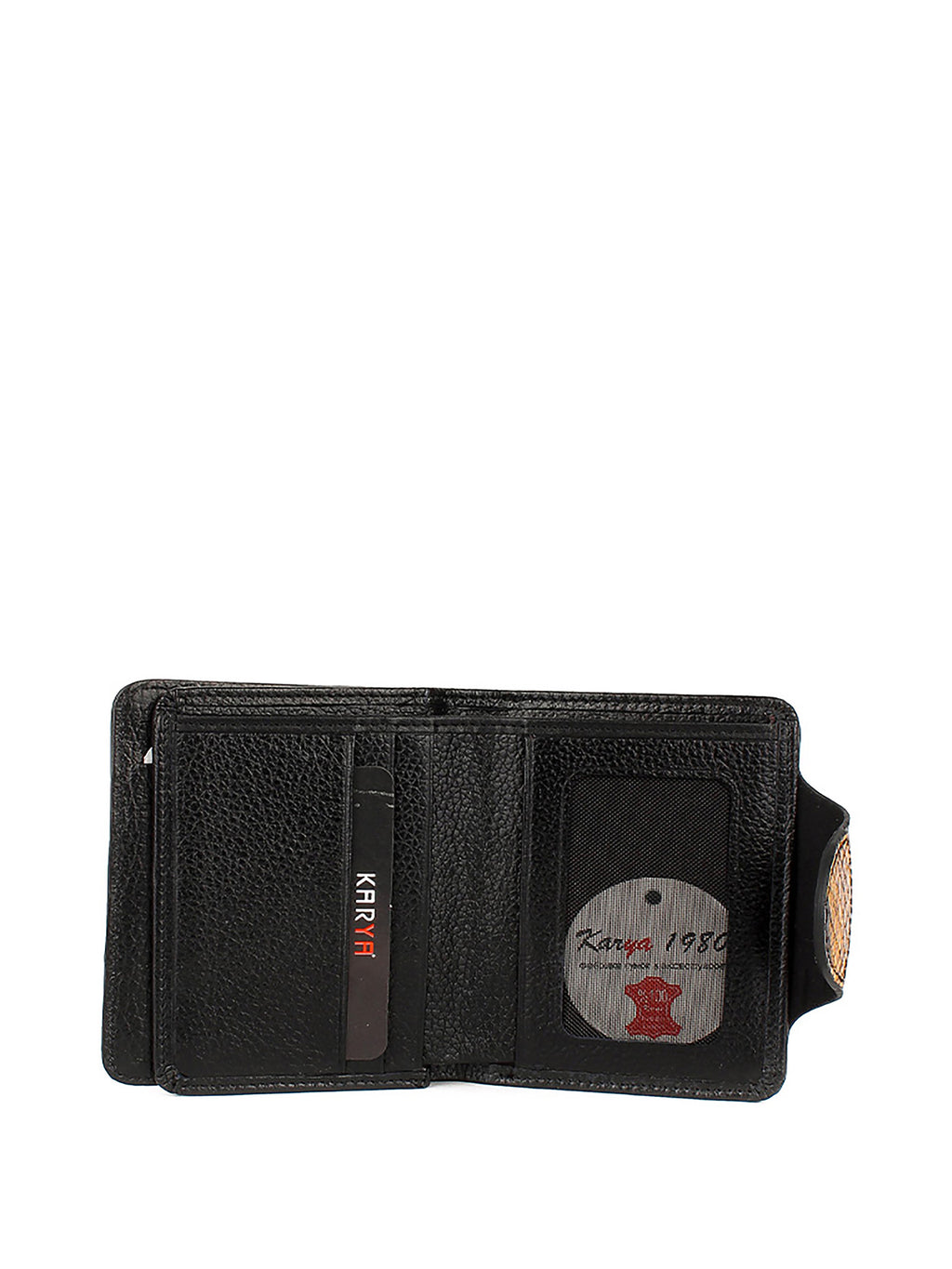 Cartera de piel italiana Amarillo 1216-064