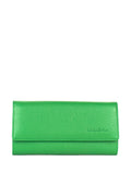 Bandolera de piel italiana Verde 150-651