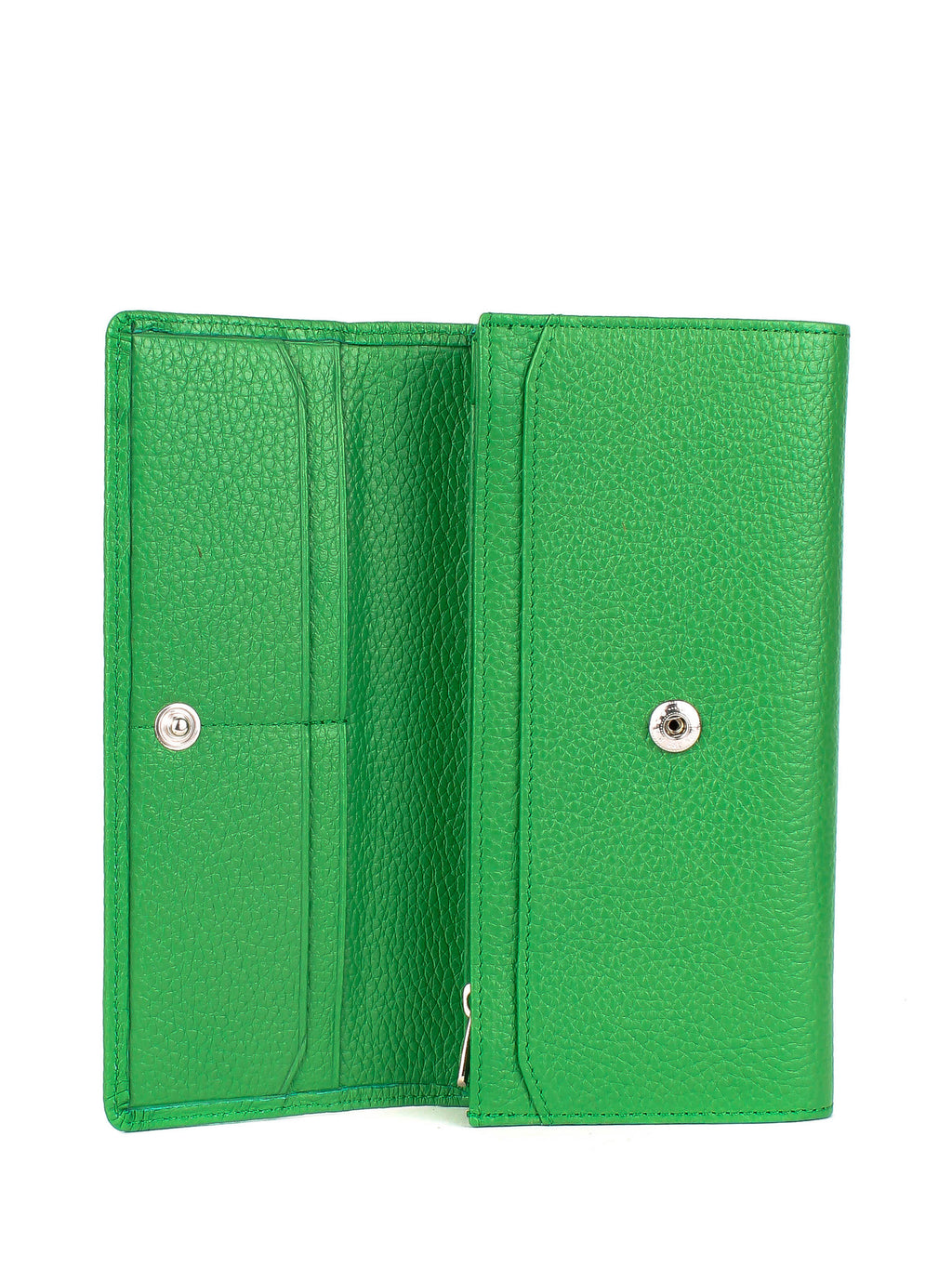 Bandolera de piel italiana Verde 150-651