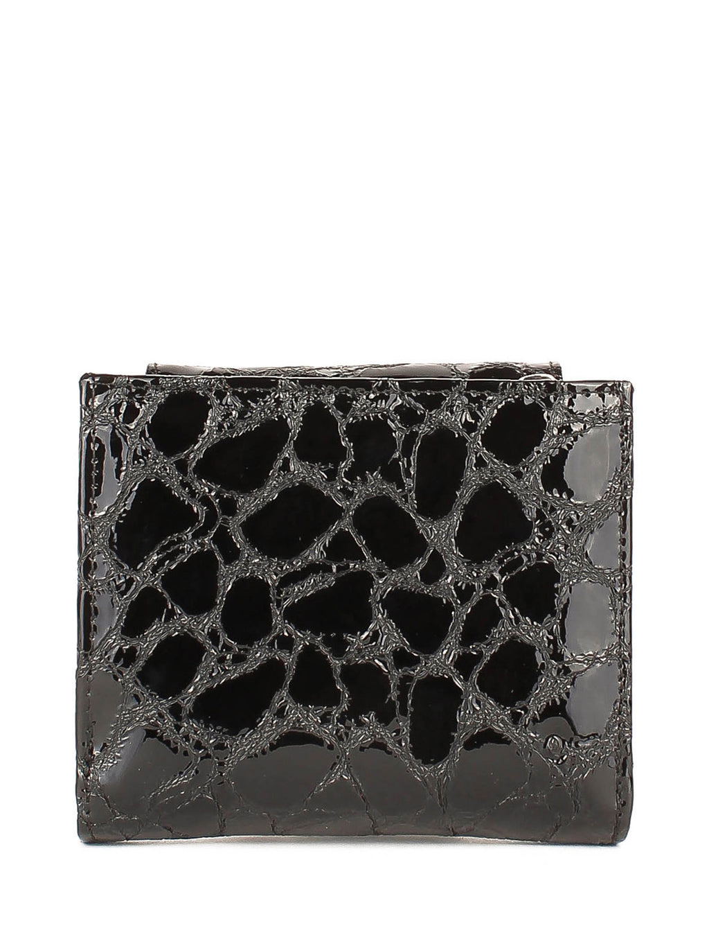 Cartera de piel italiana Negro 755-802