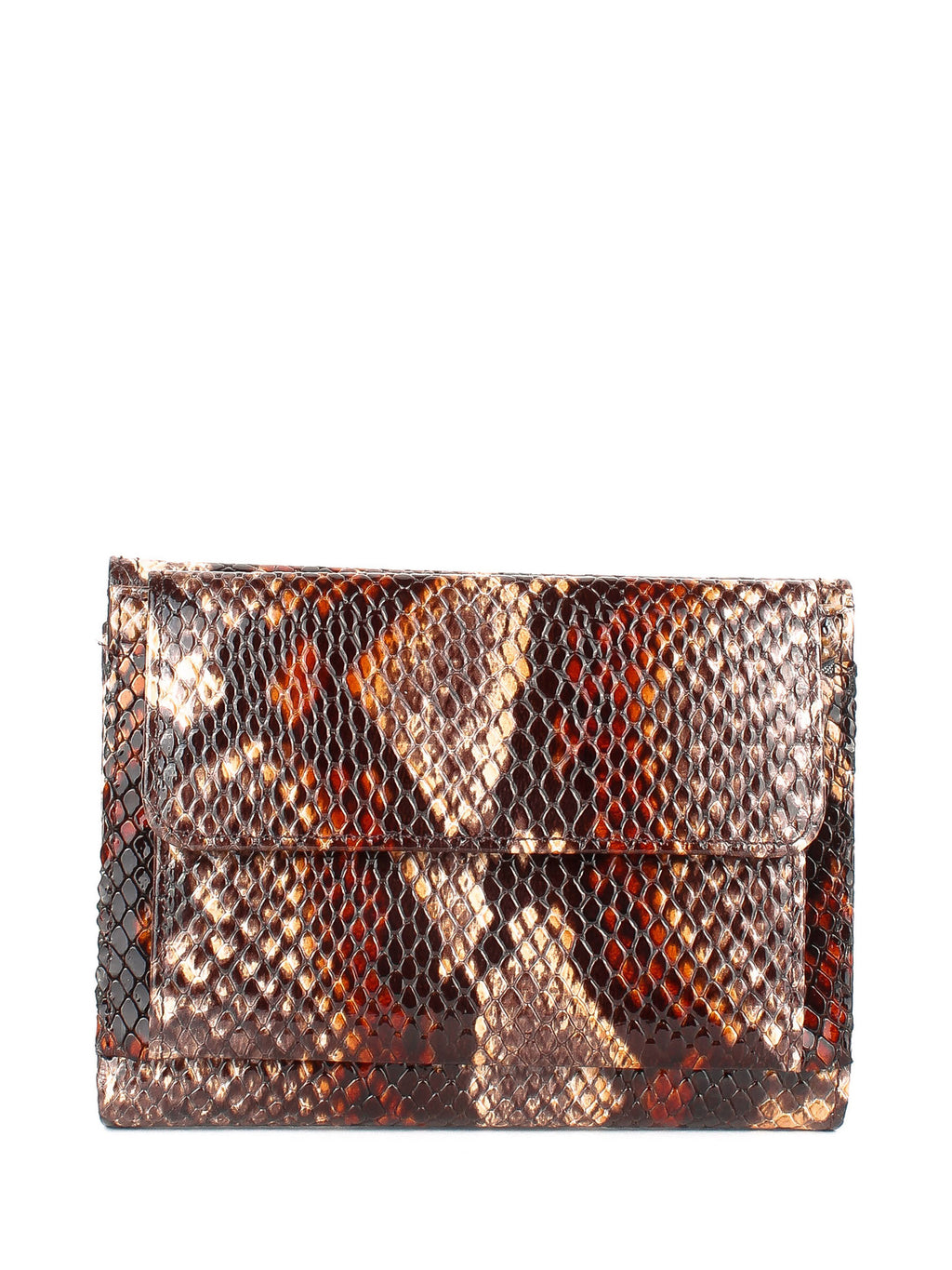 Bandolera de piel italiana Marrón 034-857