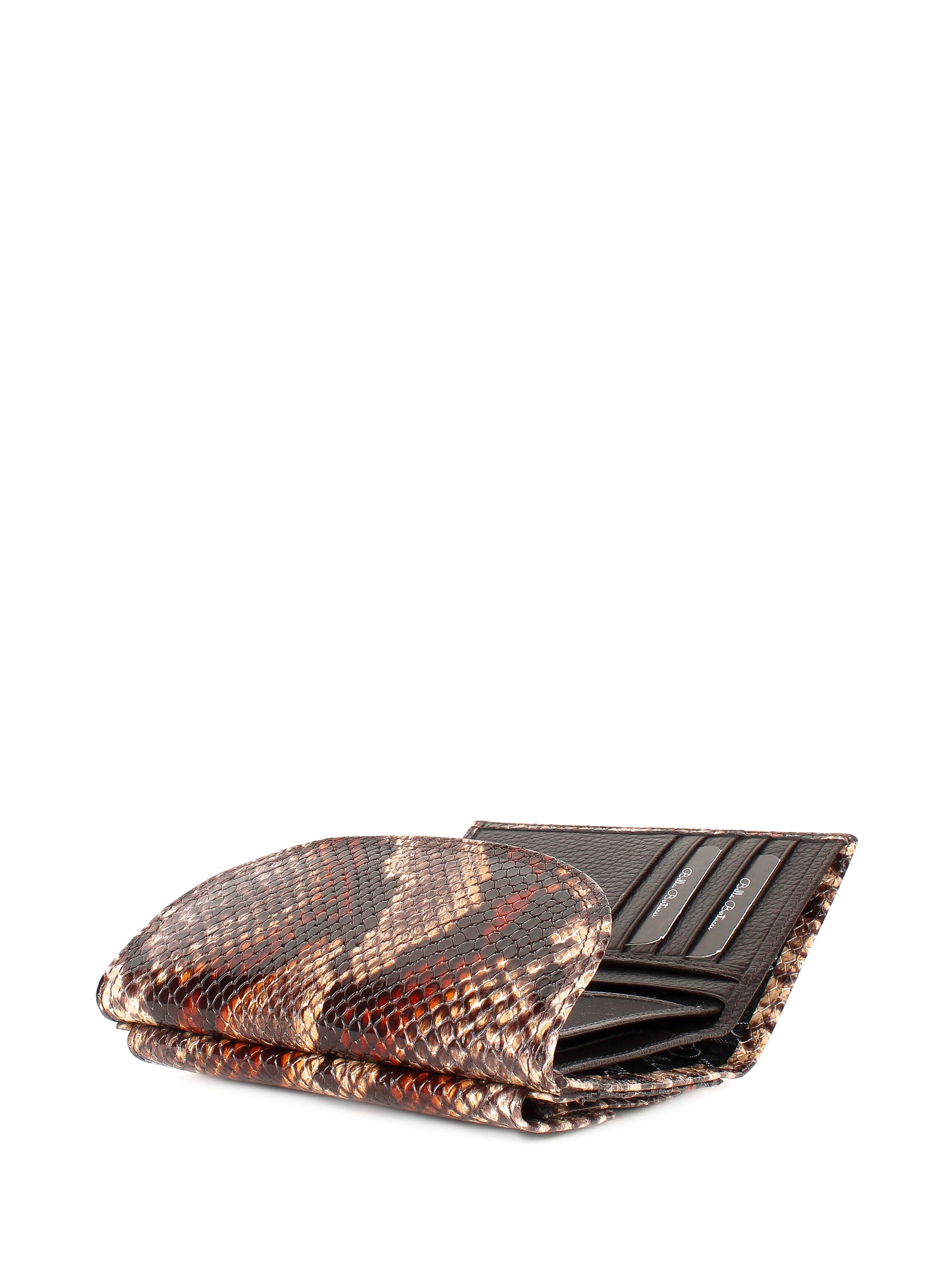 Bandolera de piel italiana Marrón 034-857