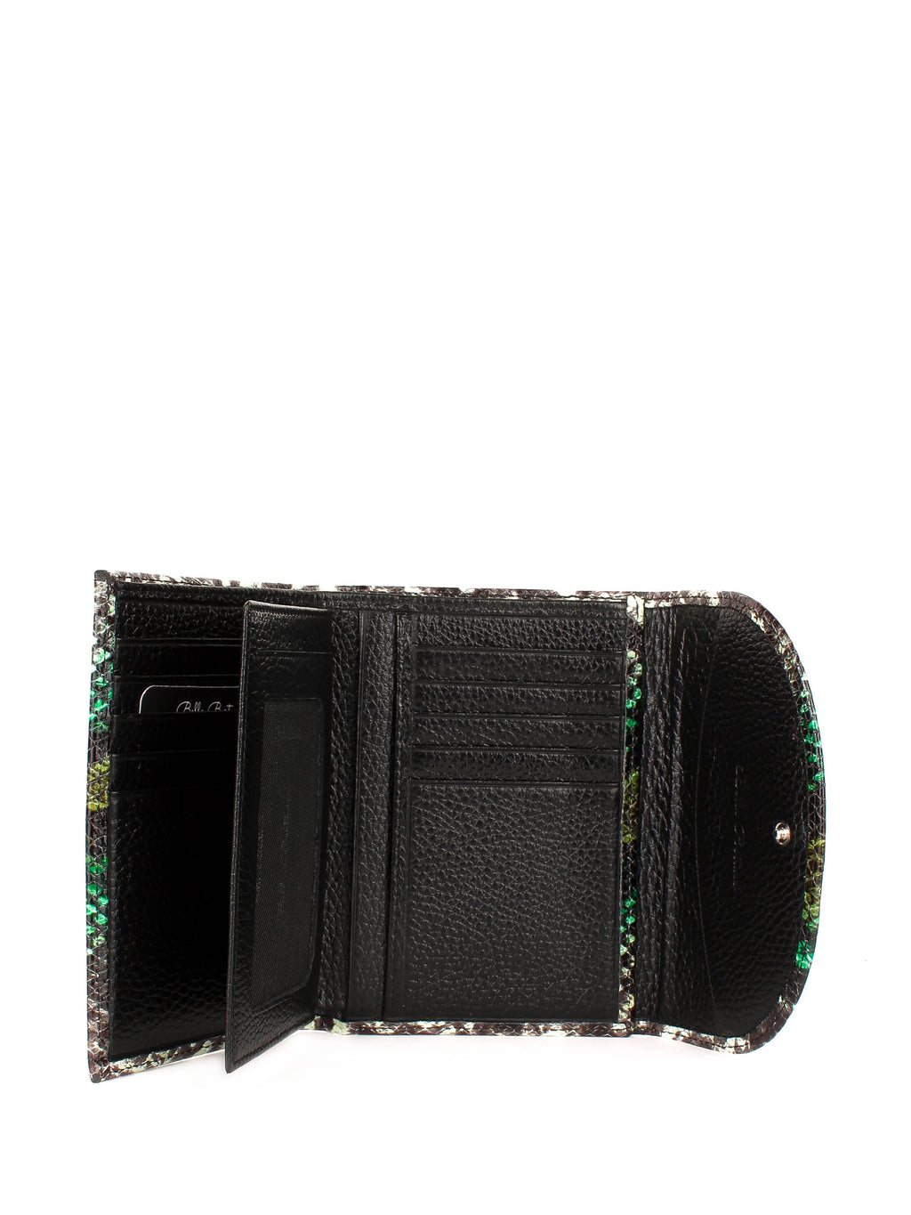 Bandolera de piel italiana Verde 034-948