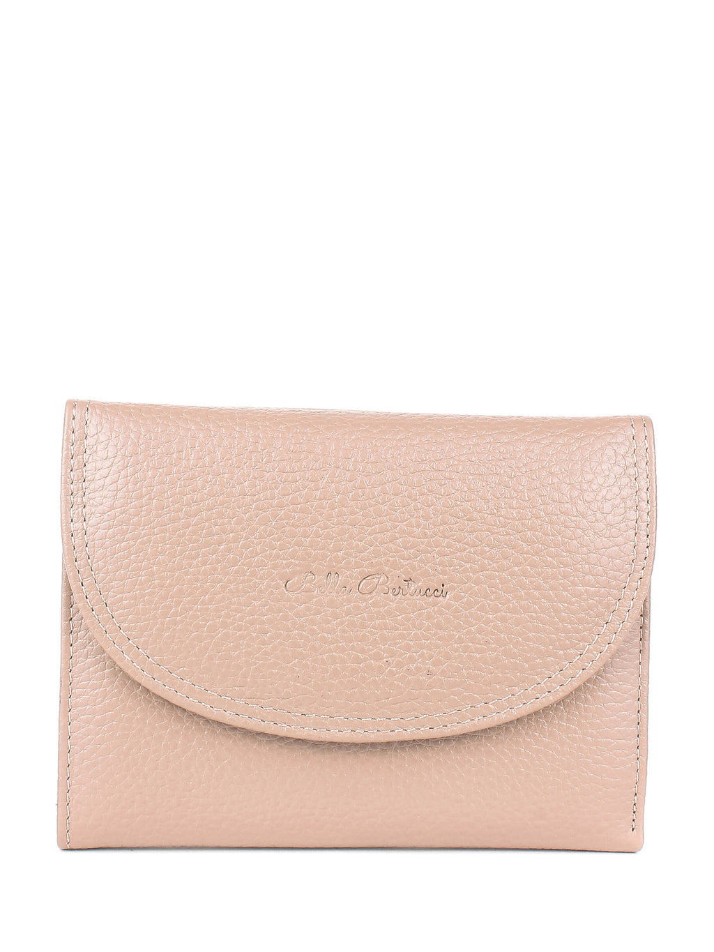 Bandolera de piel italiana Gris 034-283