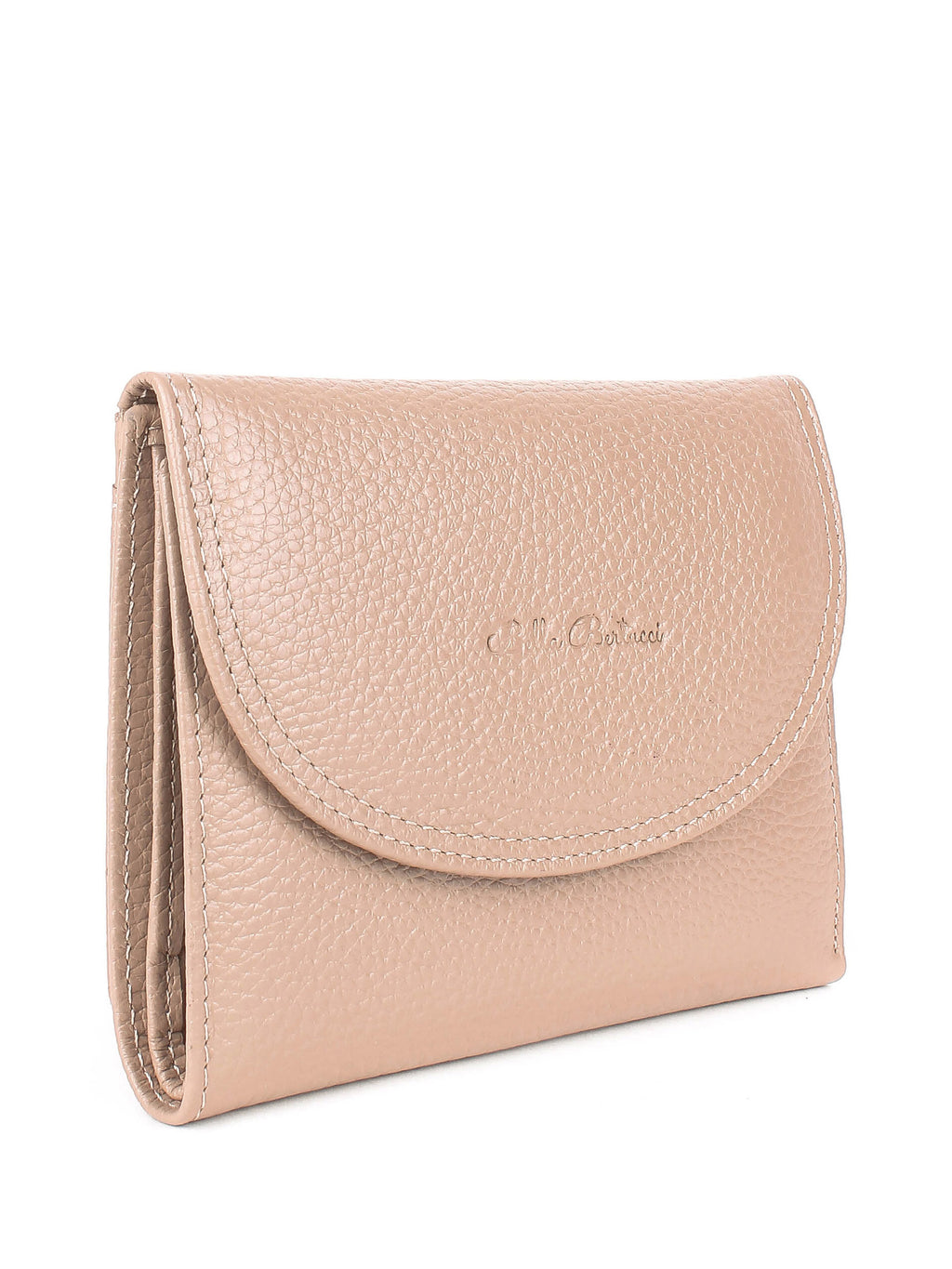 Bandolera de piel italiana Gris 034-283