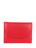 Bandolera de piel italiana Rojo 034-4