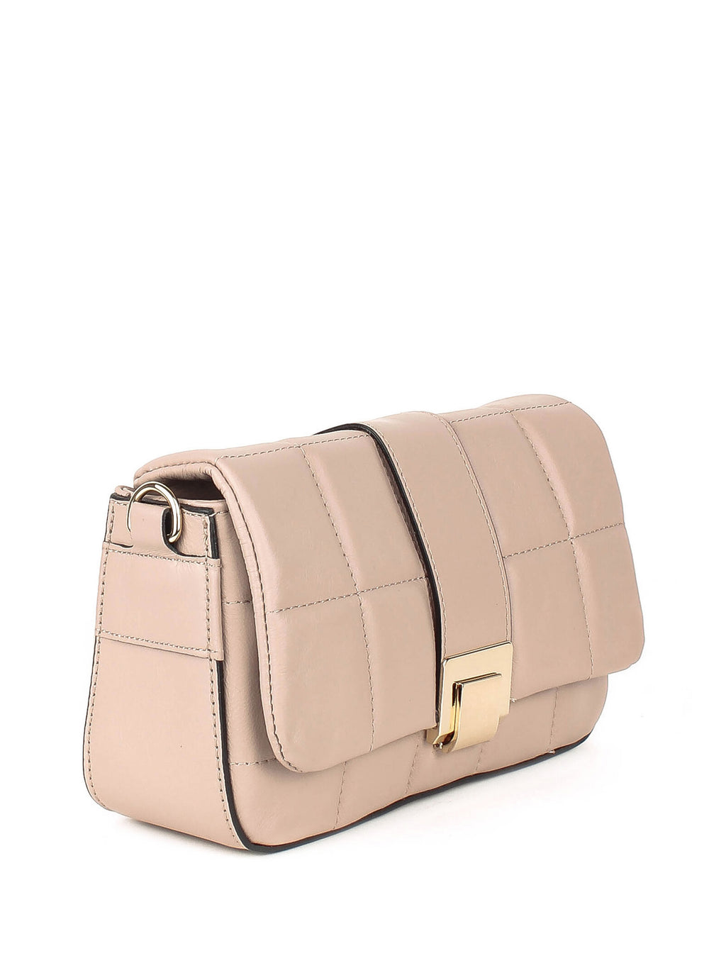 Bandolera de piel italiana Gris 5522-52-37