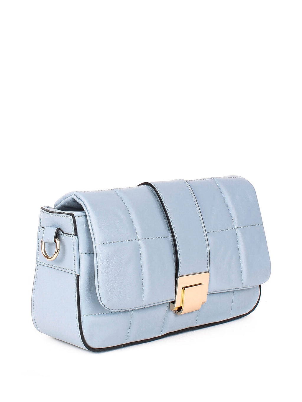 Bandolera de piel italiana Блакитний 5522-17-37