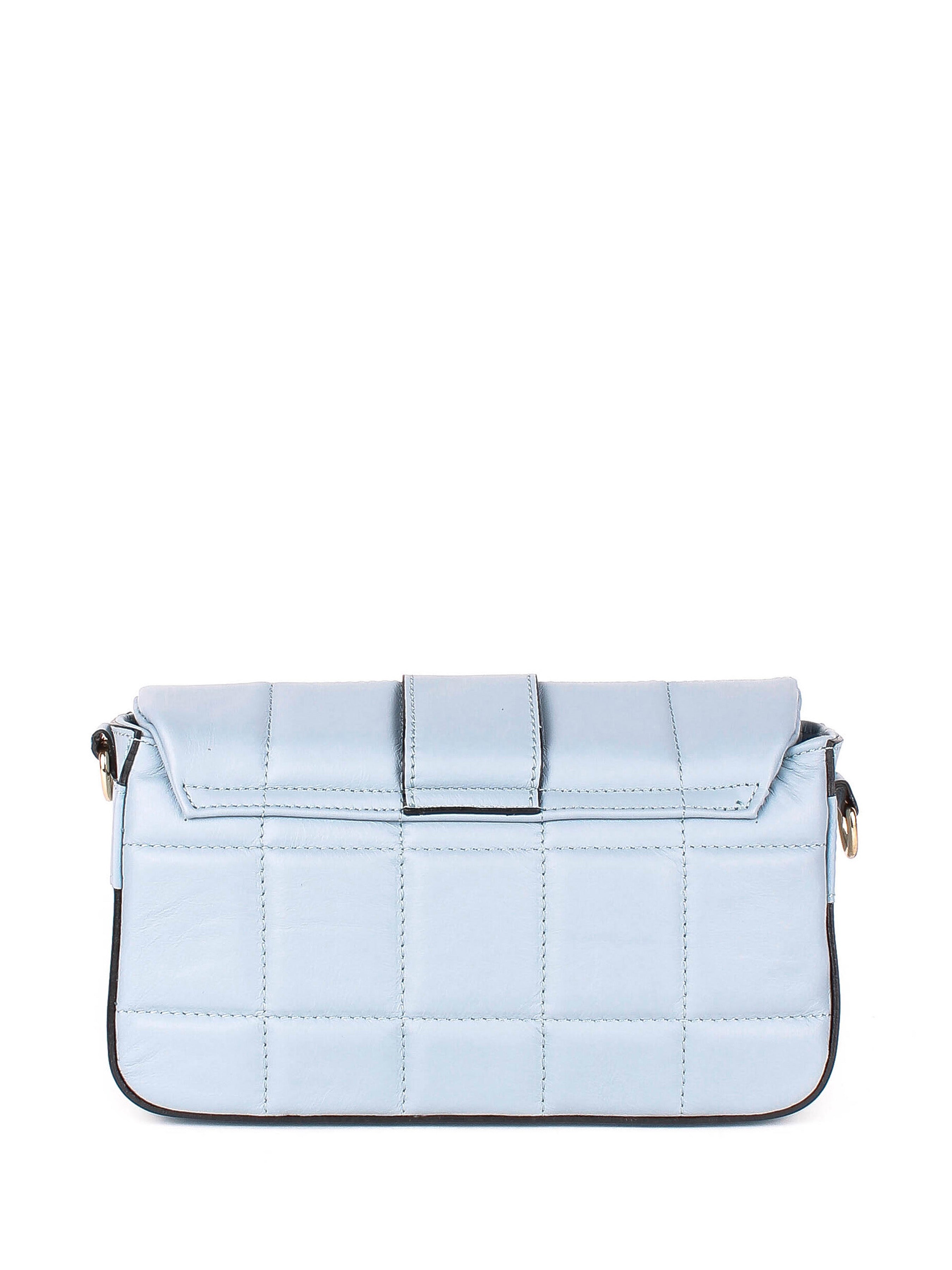 Bandolera de piel italiana Блакитний 5522-17-37