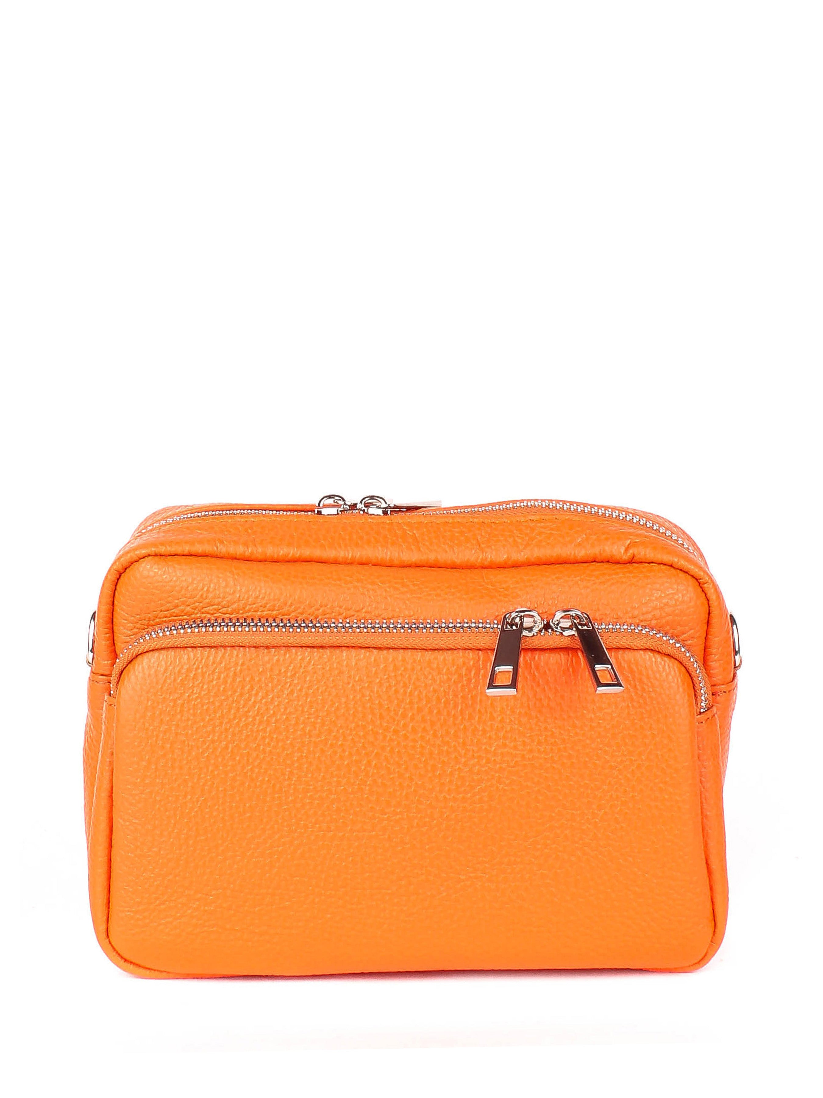 Bandolera de piel italiana Amarillo 3227-19-32