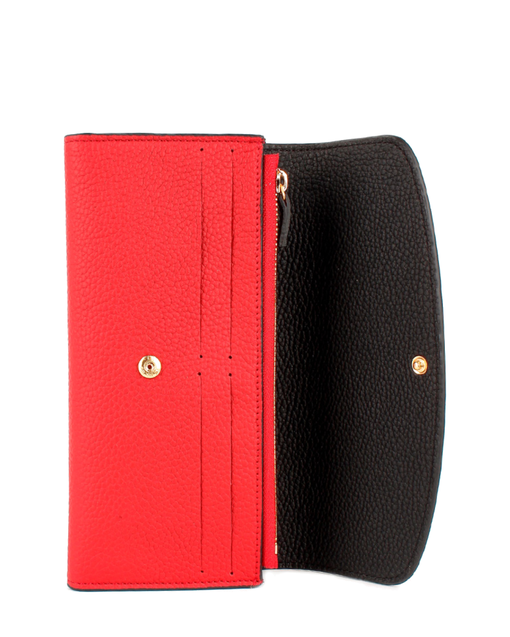 Cartera de piel italiana Rojo 805-282.281