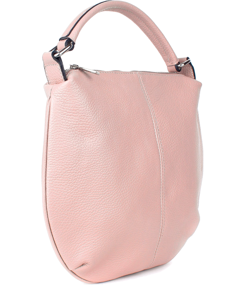 Bolso de mano de piel italiana Gris 3553-52-32