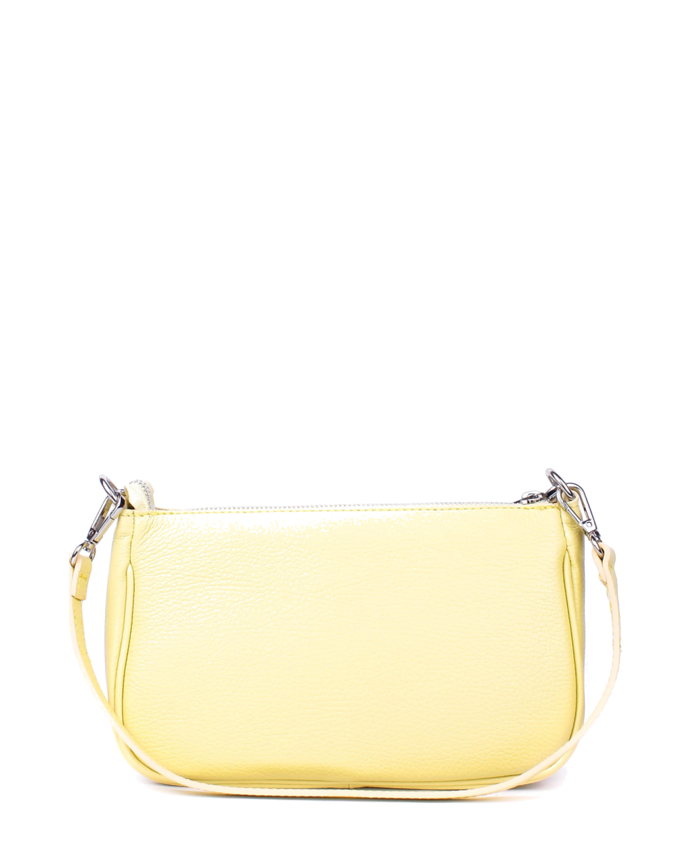 Bandolera de piel italiana Amarillo 4277-15-32