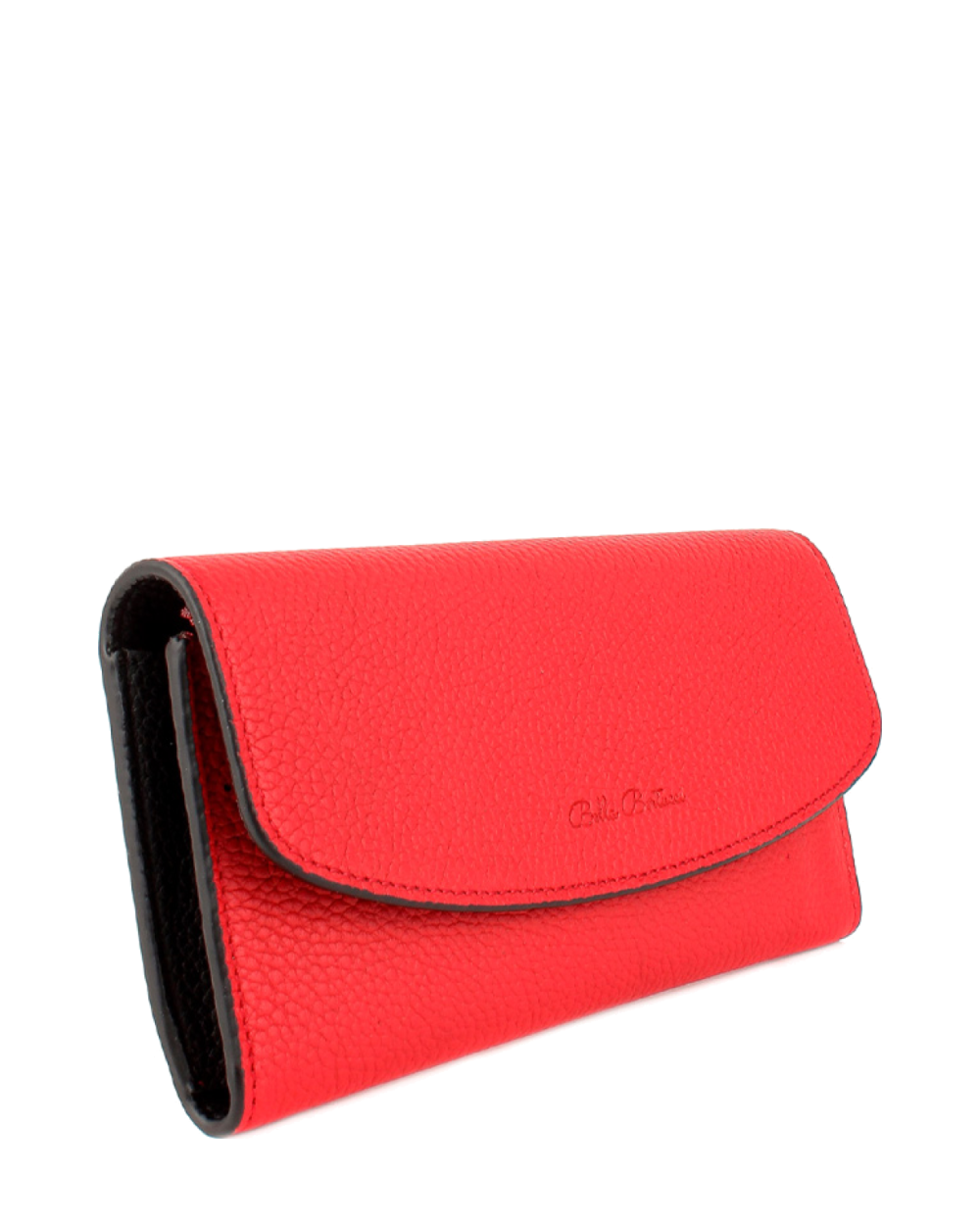 Cartera de piel italiana Rojo 805-282.281