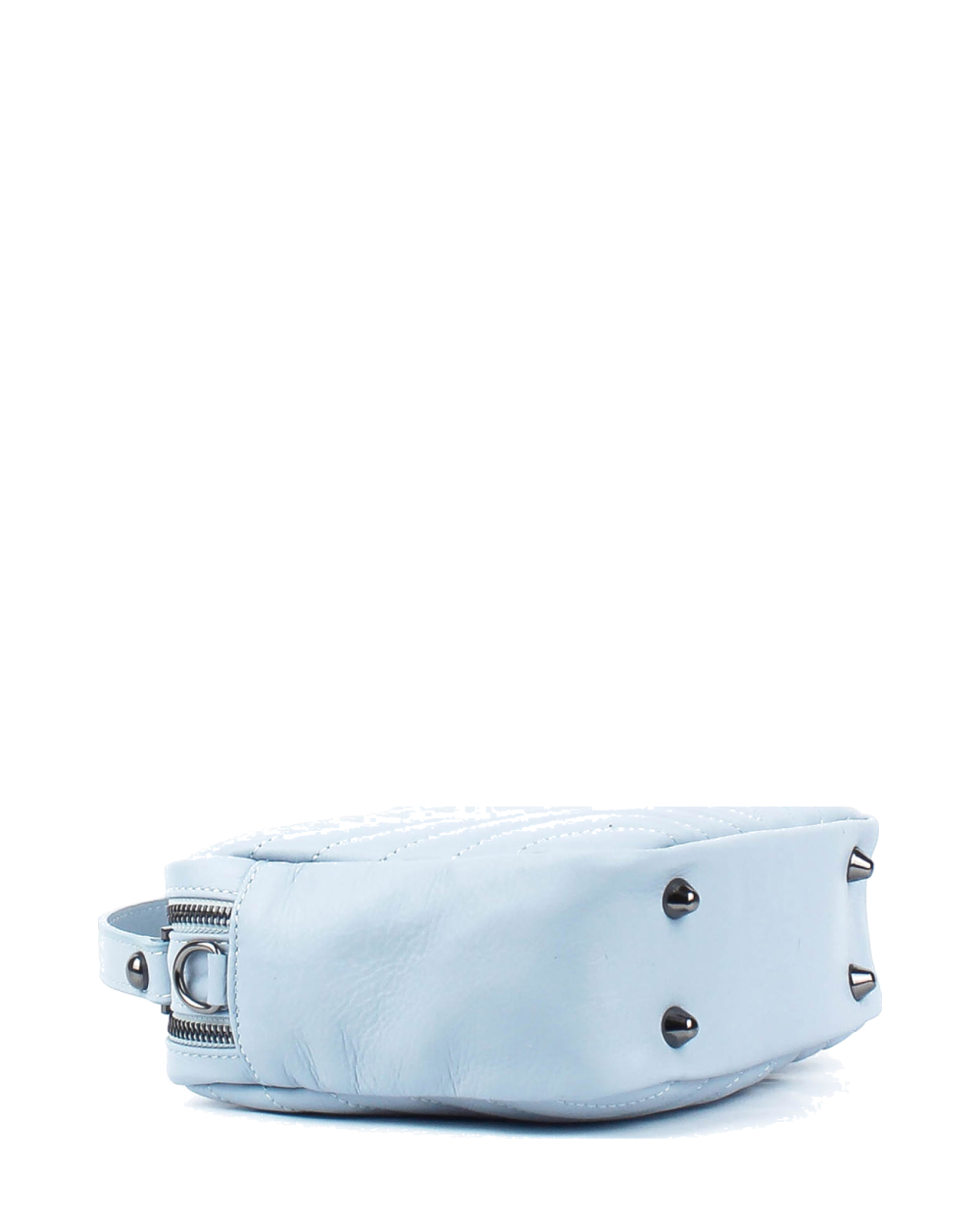 Bolso de mano de piel italiana SIOUXSIE Azul