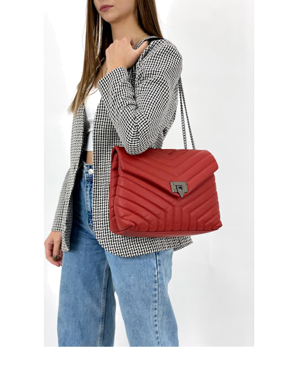 Bandolera Bonjovi Rojo