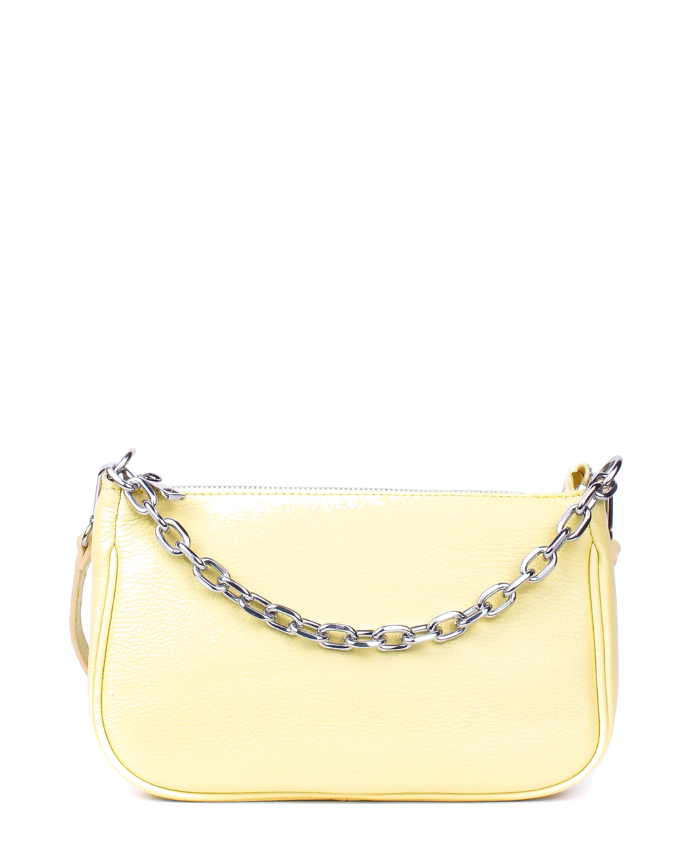 Bandolera de piel italiana Amarillo 4277-15-32