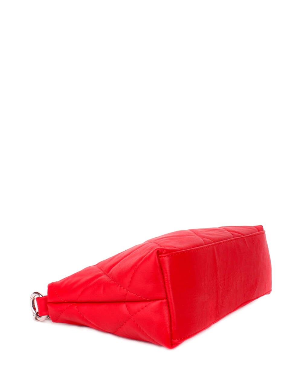 Bandolera de piel italiana Rojo 1609-13-37
